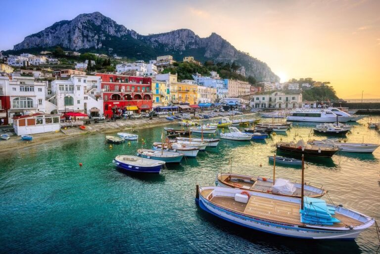 From Rome: Private 1-Way Transfer to Capri Island