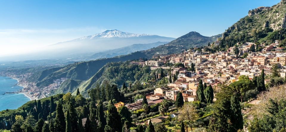 From Taormina: Private Tour of Taormina & Etna Winery Visit - Tour Details