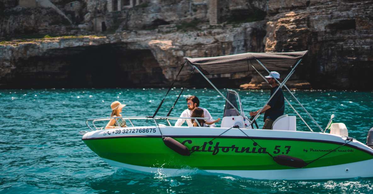 Monopoli: Private Polignano a Mare Grottos Speedboat Cruise - Tour Details
