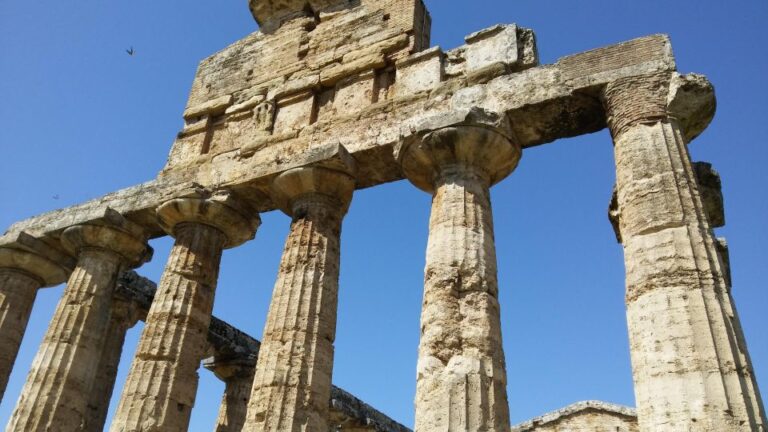 Naples: Go to Paestum by Car and Visit the Temples