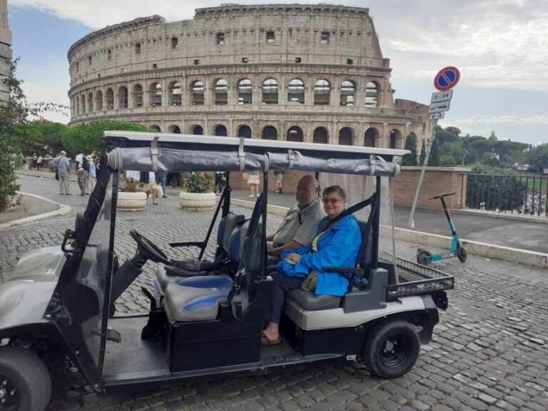 Private Rome Tour by Golf Cart: 4 Hours of History & Fun