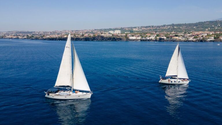 Private Sailing Tour Along Catania & Cyclops Coast