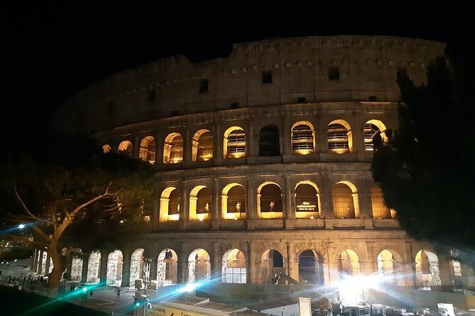 Rome: Colosseum Tour by Night With Arena & Underground