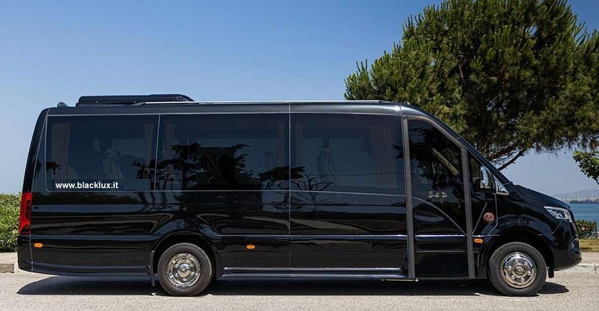 TRANSFER BY LUXURY VAN FROM LAMEZIA TERME AIRPORT TO ISOLA CAPO R. - Service Details