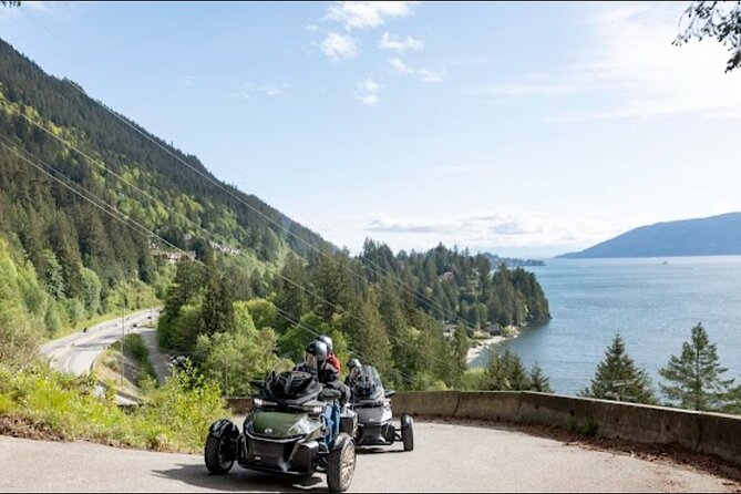 Trike/Ryker Guided Tour 2h on Garda Lake (1 Driver + up to 2 Pax)