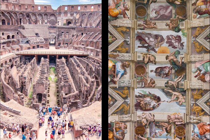 1-Day Rome: Vatican & Colosseum Tour - Included Attractions and Inclusions