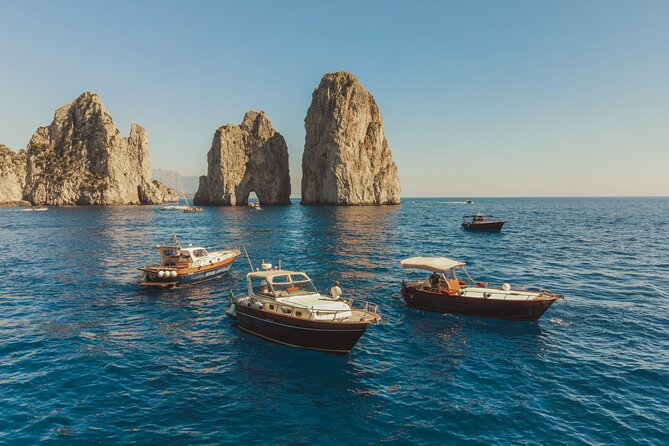 Capri Island: Private Boat Tour From Sorrento or Positano - Logistics