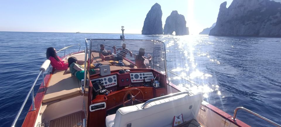 Capri: Private Boat Tour With Skipper - Inclusions and Safety Measures