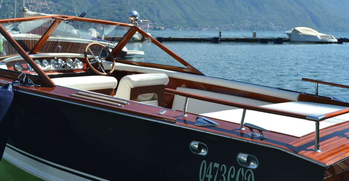 Classic Private Boat Tour Best Villas of Central Lake Como - Experience Description