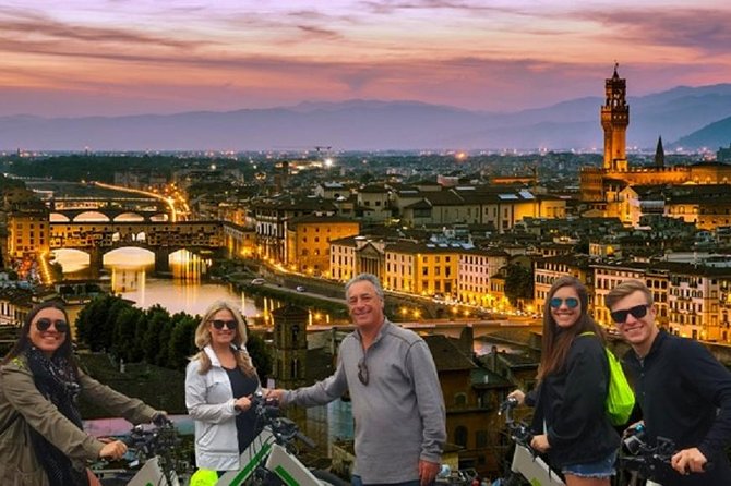 Electric Bike Night Tour of Florence With Amazing View From Michelangelo Square - Meeting Point and Pickup Details