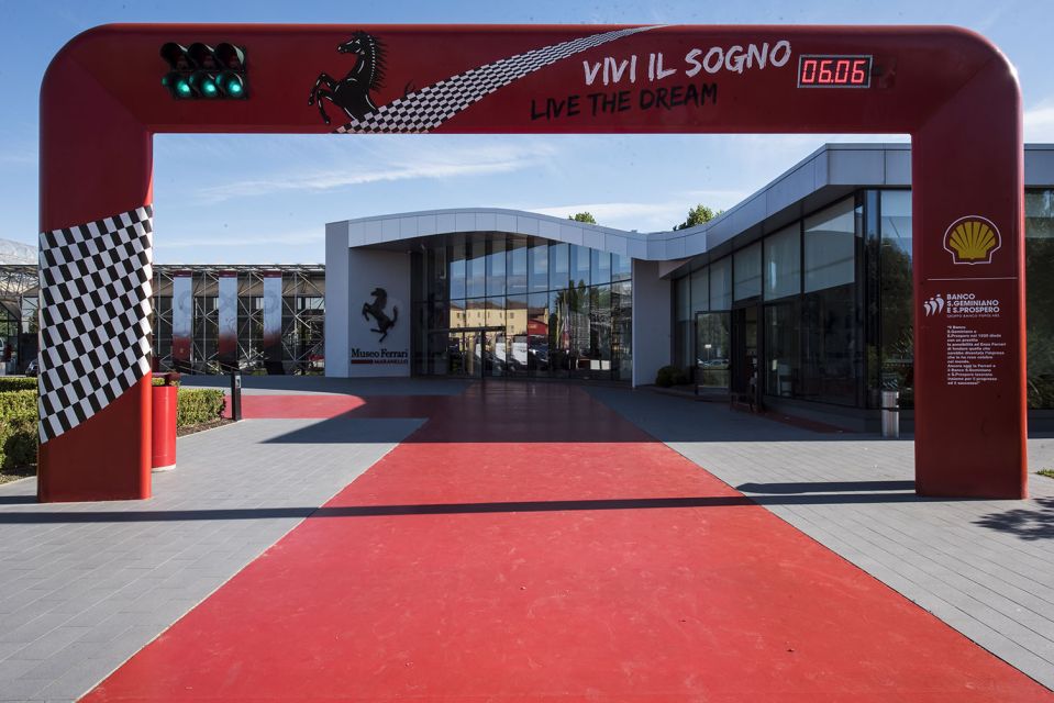 From Bologna: Trip to Ferrari Museum With Tickets and Lunch - Itinerary