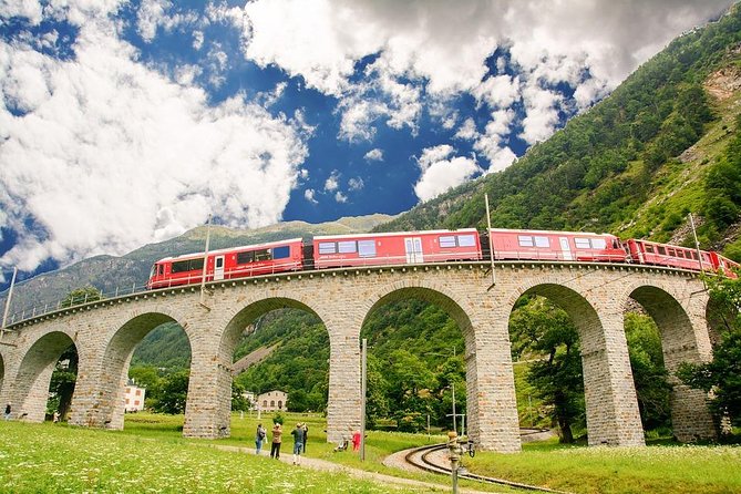 From Lake Como or Milan: Bernina Red Train Tour - Itinerary Highlights