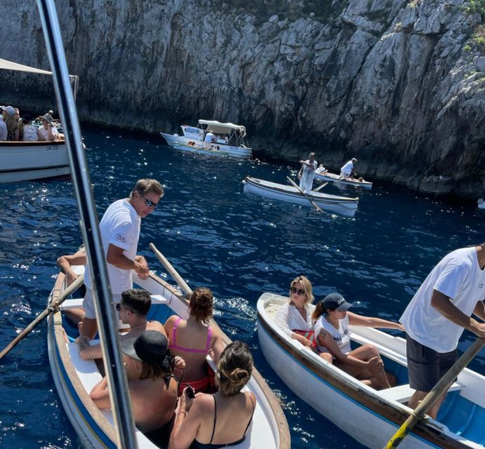 From Pompeii: Full Day Capri Private Boat Trip With Drinks - Booking