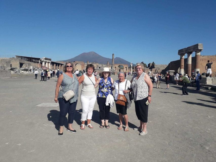 From Rome: Pompeii Ruins and Mt. Vesuvius W/ Lunch & Wine - Activity Highlights