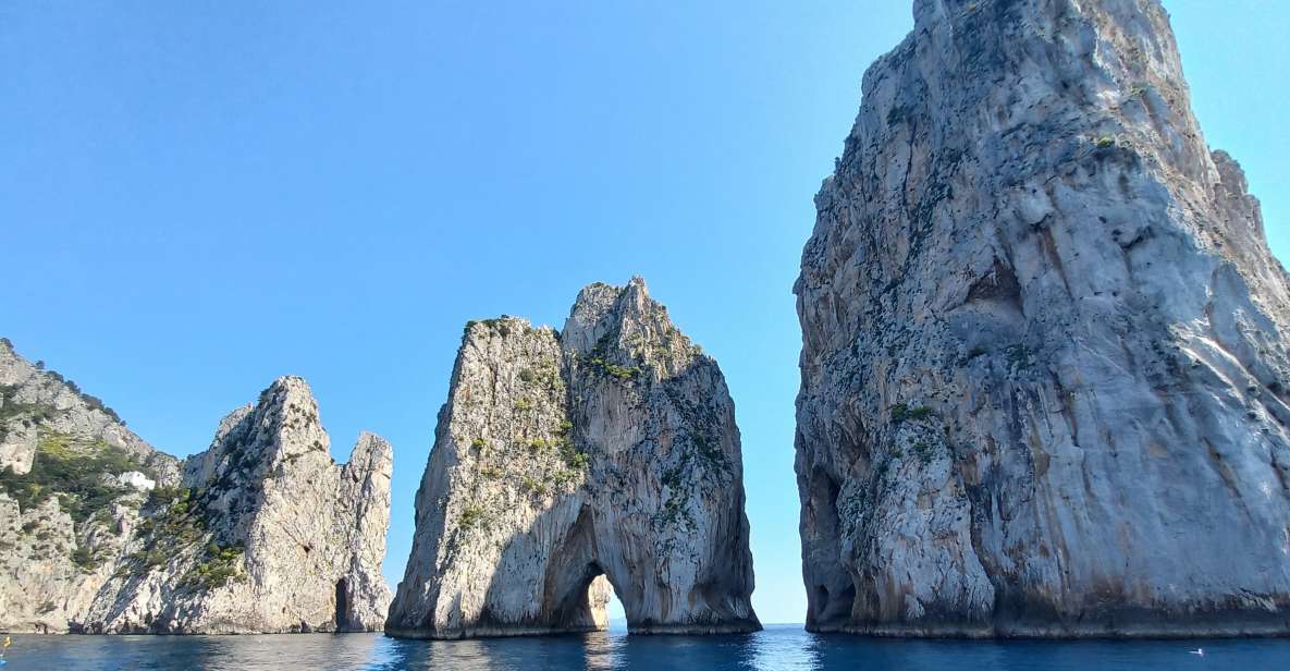 From Torre Annunziata: Capri Half-Day Boat Tour With Lunch - Highlights