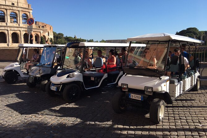 Full Day Rome in Golf Cart - Meeting and Pickup Details