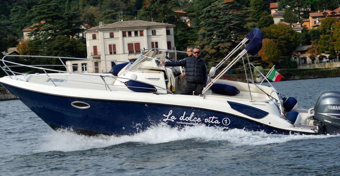 Lake Como: La Dolce Vita Private Tour 2 Hours Eolo Boat - Highlights