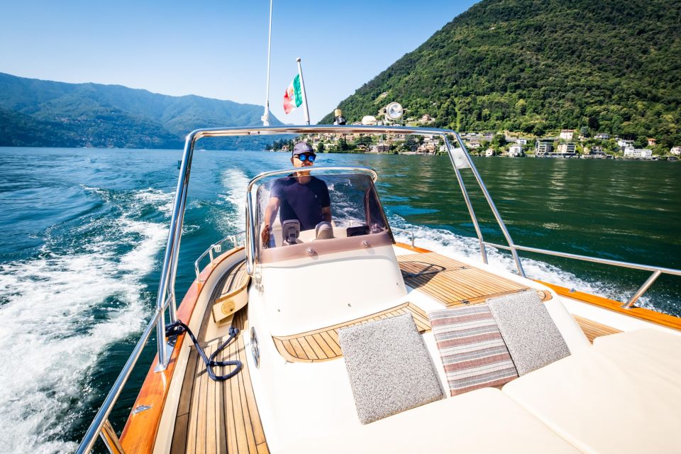 Lake Como: Villas & Gardens SpeedBoat Private Tour - Itinerary