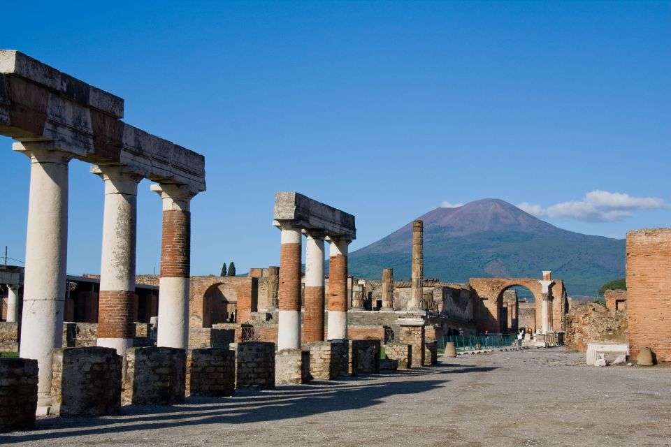 Pompeii, Oplontis and Herculaneum From Sorrento - Booking Information