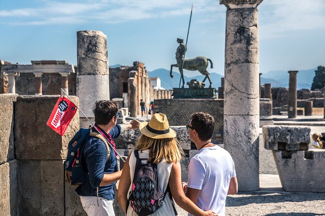 Private Transfer From Naples to Sorrento With Guided Tour in Pompeii - Pickup Details