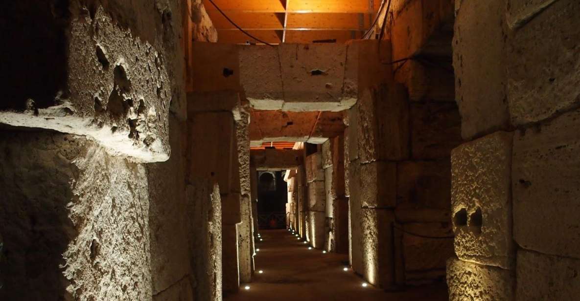 Rome: Ancient History and Colosseum Underground Tour - Pricing and Duration