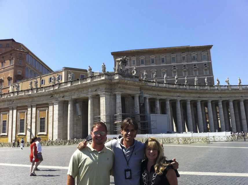 Rome: Full-Day Sightseeing Tour by Luxury Vehicle - Tour Itinerary