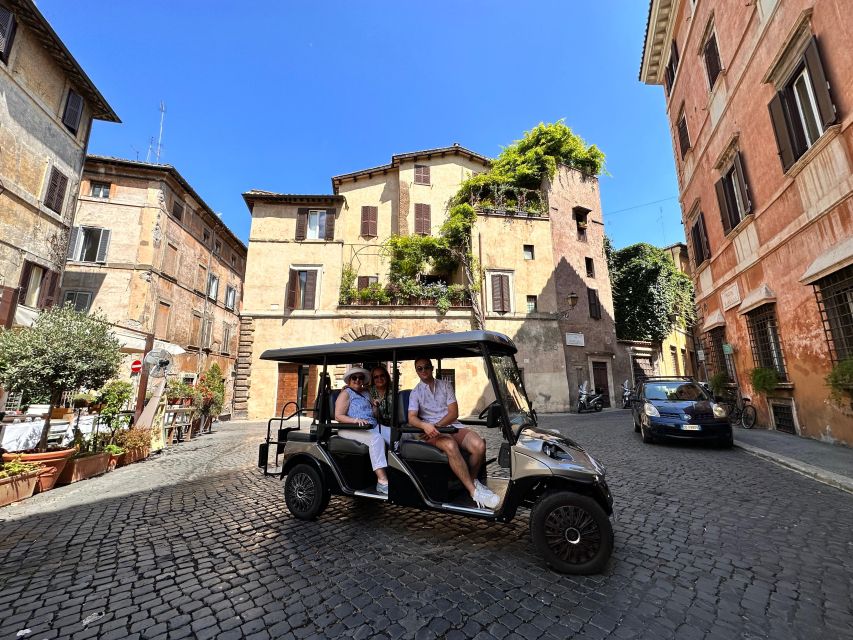 Rome in Golf Cart 6 Hours the Really Top! - Activity Highlights in Rome Tour