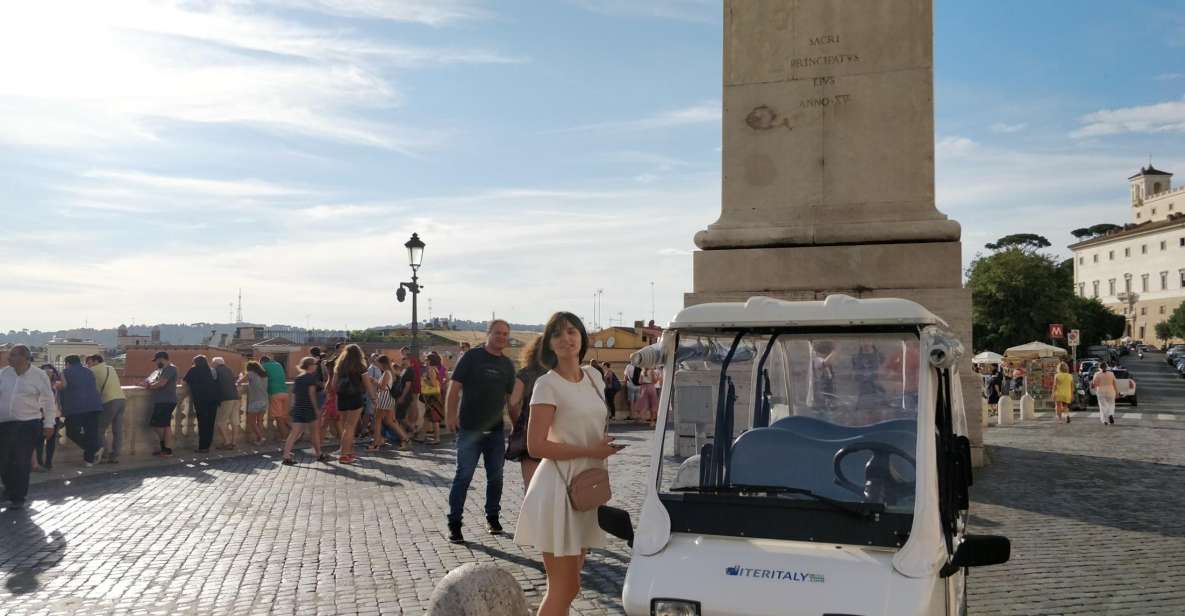 Rome: Private Golf Cart Tour - Language, Pickup, and Accessibility