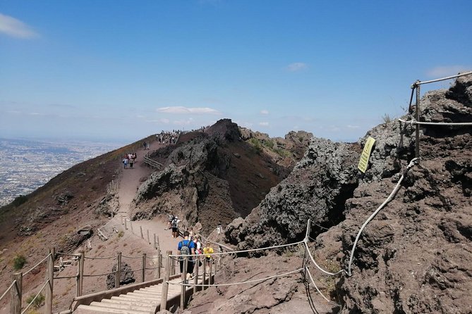 Skip-The-Line Pompeii & Volcano Vesuvius Day Tour W Hotel or Port Pickup - National Park Fees