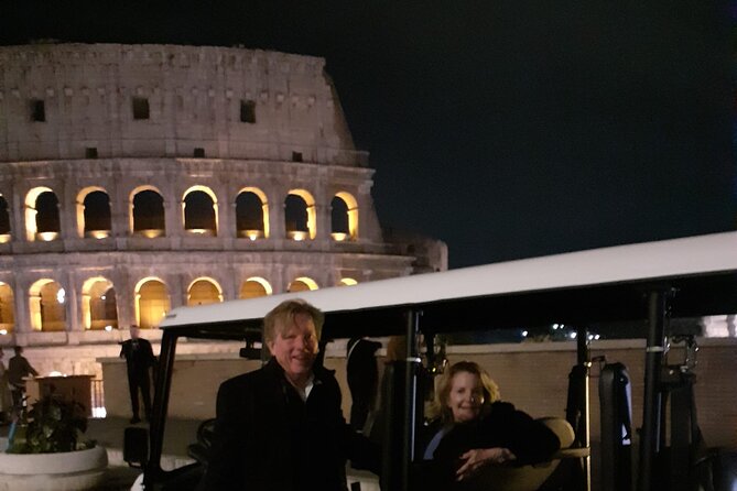 2 Hours in Rome by Night in Golf Cart - Tour Inclusions