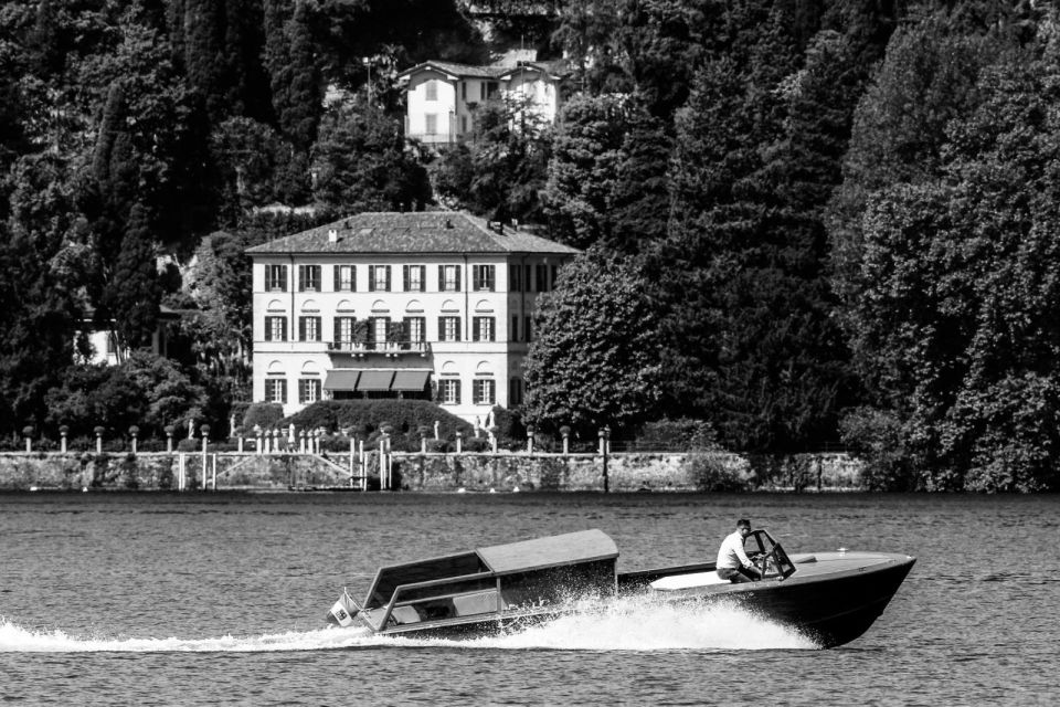 2H Private Tour on Wooden Boat on Lake Como Orrido Di Nesso - Highlights