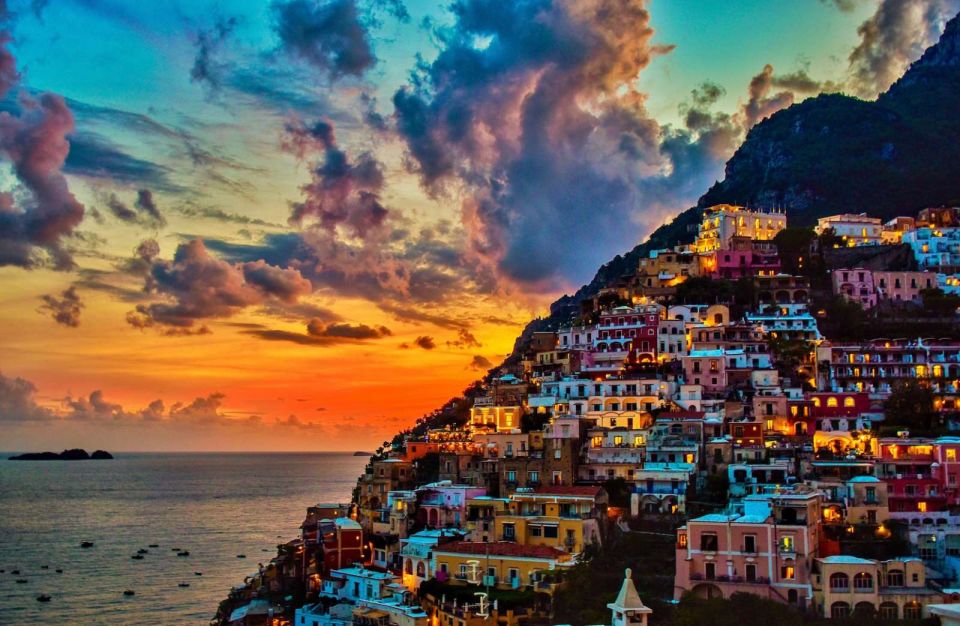 From Rome: Transport to Positano With Stop in Pompeii - Booking Details