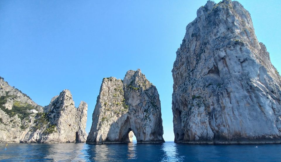 From Torre Annunziata: Capri Half-Day Boat Tour With Lunch - Description