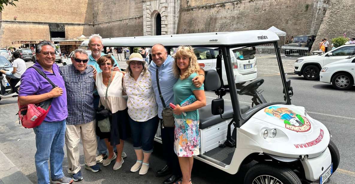 Private Rome Tour by Golf Cart: 4 Hours of History & Fun - Highlights