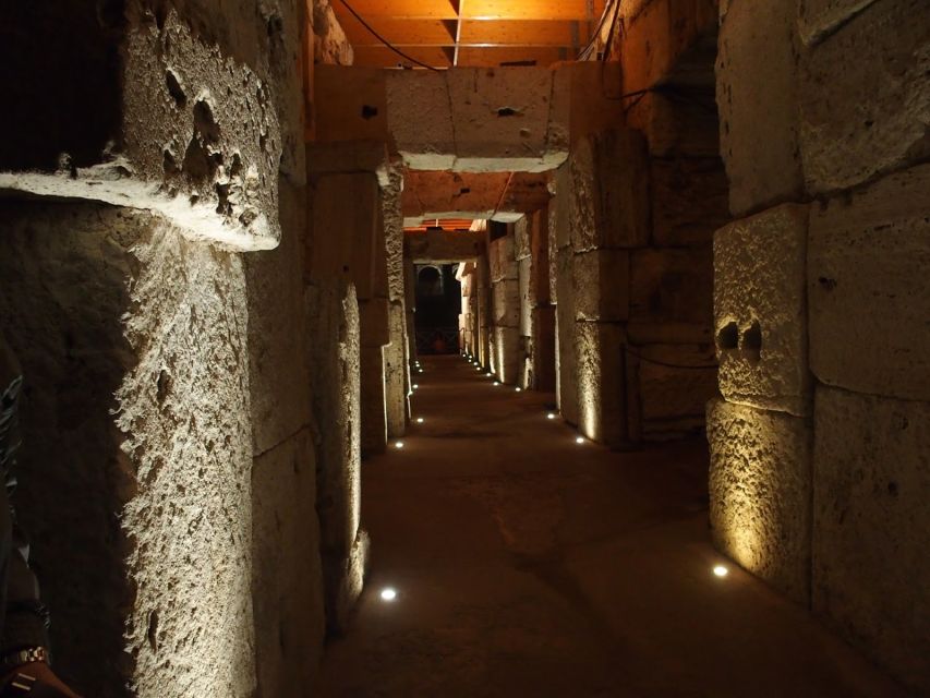 Rome: Ancient History and Colosseum Underground Tour - Tour Features