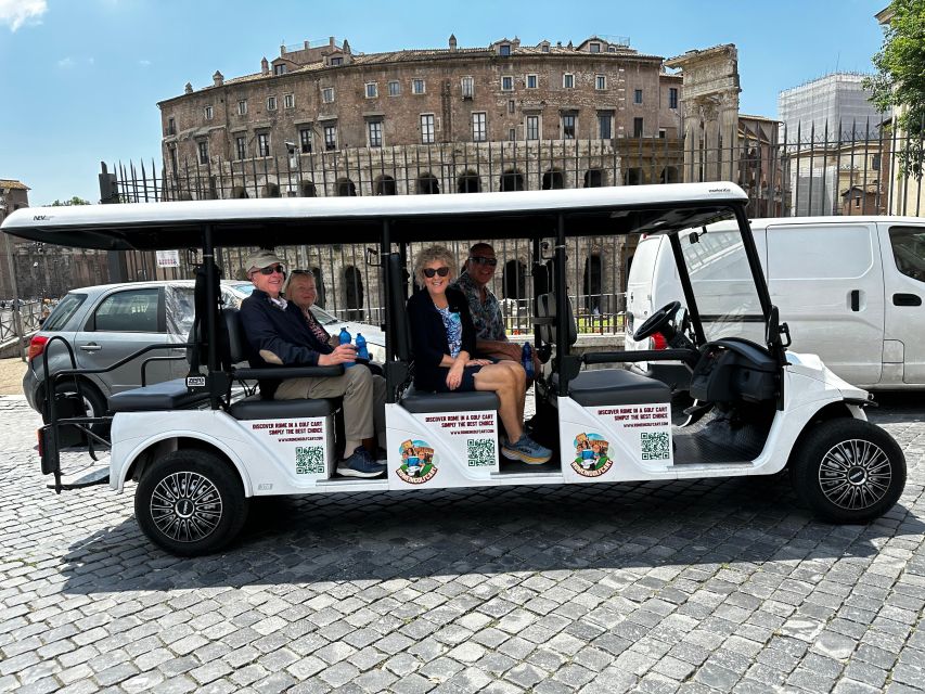 Rome in Golf Cart 6 Hours the Really Top! - Detailed Rome Golf Cart Tour Description