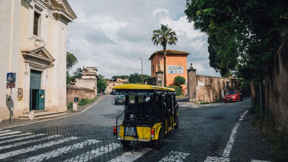 Rome Private Golfcart Tour - Itinerary Overview