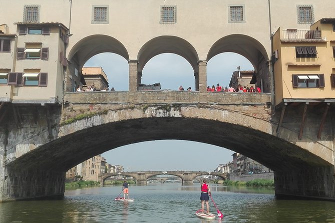 SUP at Ponte Vecchio With a Floating Drink - Florence Paddleboarding - Safety Guidelines