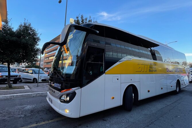 To & From Fiumicino Airport - Rome City Center Shuttle Bus - Ticket Validation and Boarding Process