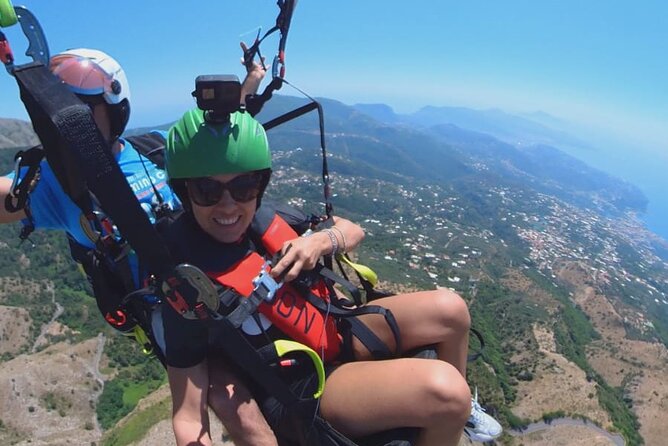 Two-Seater Paragliding Amalfi and Sorrento Coast Monte Faito - Start Time and End Point