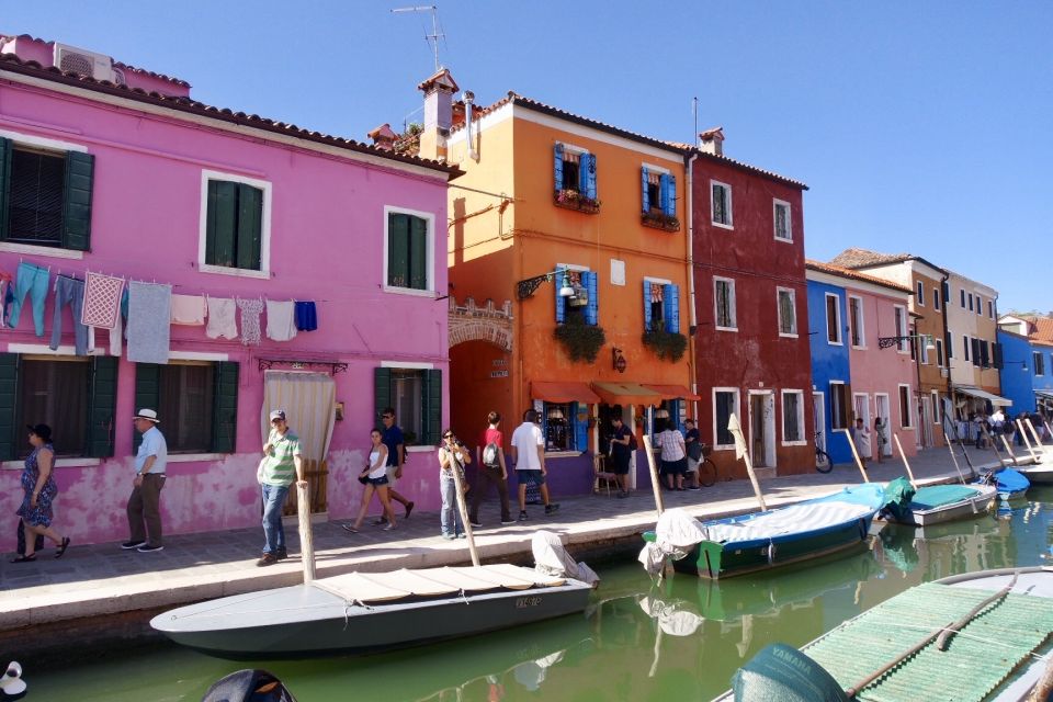 Venice: Grand Canal, Murano and Burano Half-Day Boat Tour - Booking Information