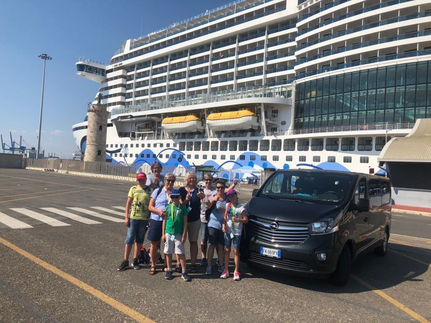 Civitavecchia Port: Private or Shared Guided Tour of Rome - Meeting Point