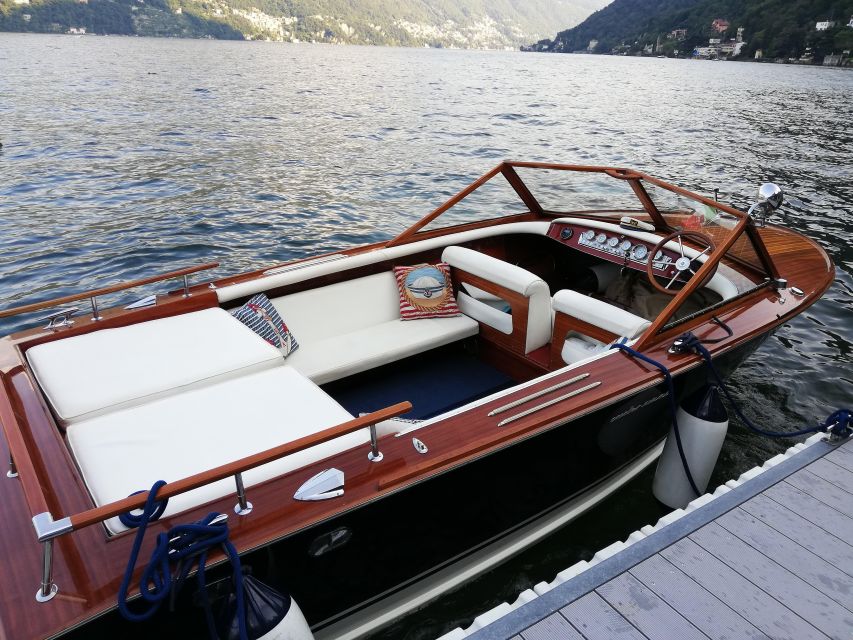 Classic Private Boat Tour Best Villas of Central Lake Como - Booking Information
