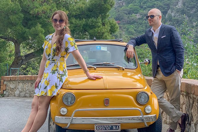 Dolce Vita Vintage Photo Experience With Yellow Fiat 500 - Customer Reviews