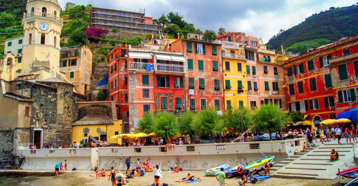 From Montecatini: Cinque Terre, Vernazza, Lucca Guided Tour - Highlights