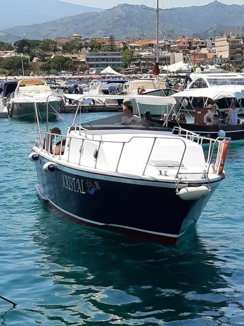 Giardini Naxos Taormina Boat Tour With Sicilian Charcuterie - Reservation