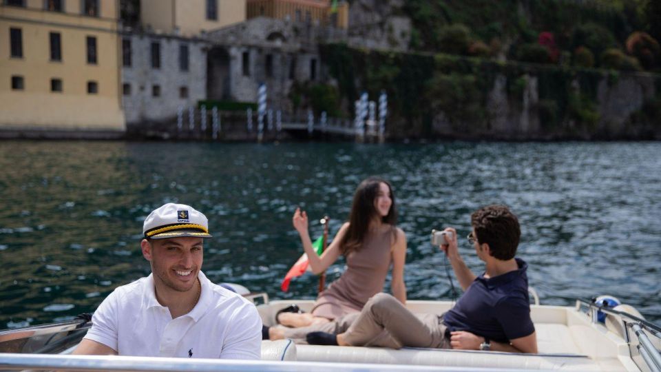 Lake Como 2 Hours Private Boat Tour Groups of 1 to 7 People - Itinerary Highlights