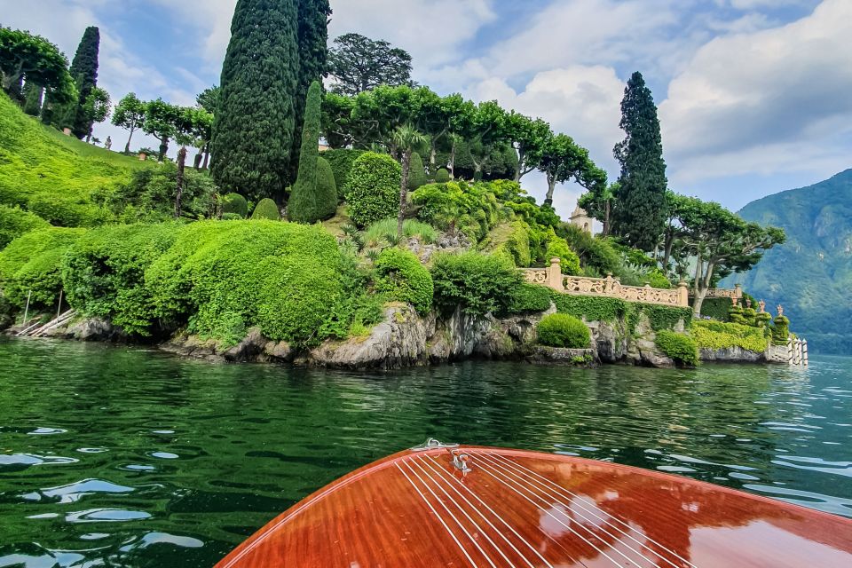 Lake Como: Classic Speedboat Private Tour - Itinerary and Return Location