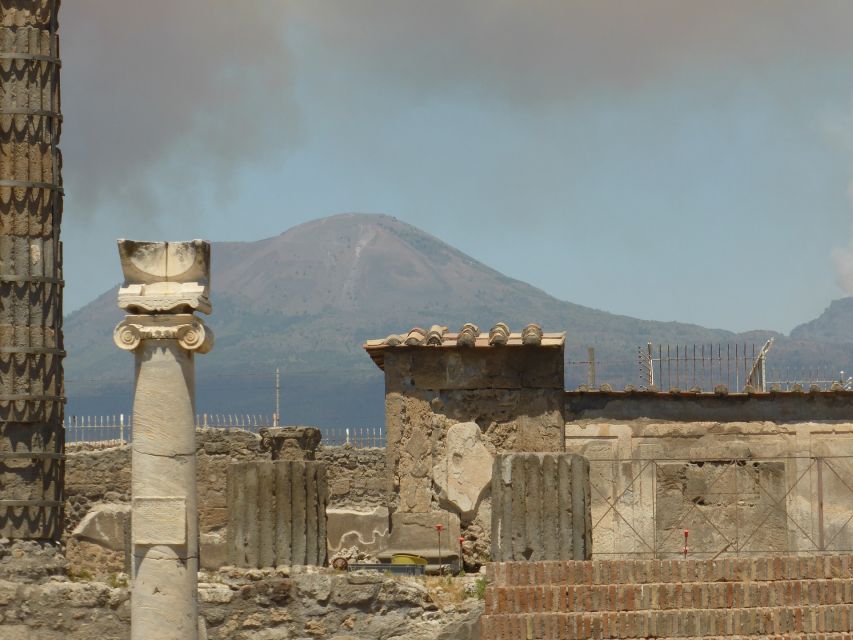 Pompeii: Ruins and Vesuvius Full-Day Guided Combo Tour - Booking Information