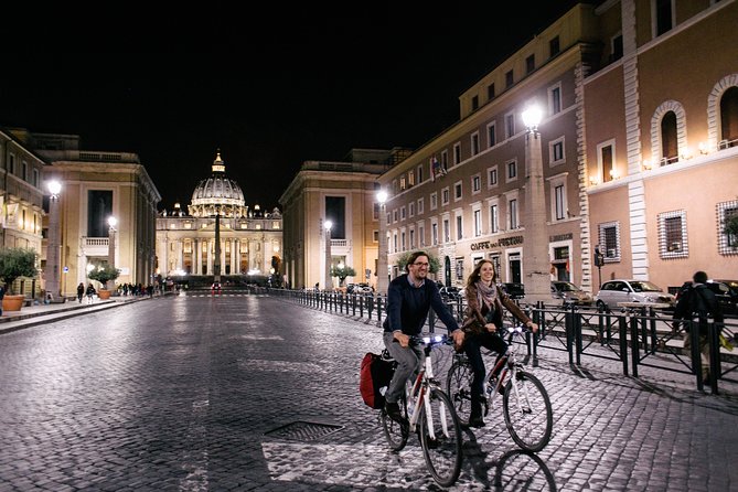 Rome By Night Bike & E-Bike Tour - Tour Inclusions